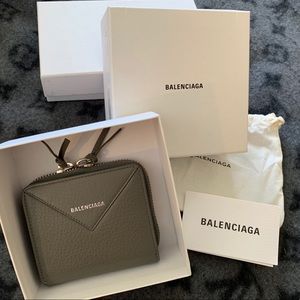 Balenciaga Paper ZA Billfold Wallet